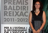 La Laura Martínez de 2n de BAT ha rebut el Premi Baldiri i Reixac