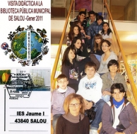 Els alumnes de Pla Lector de 2nB visiten la Biblioteca de Salou