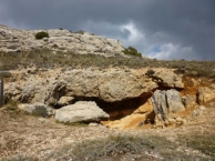 C. Excursionista Salouenc:  de la Morera a la Cova Santa Roca Corbatera