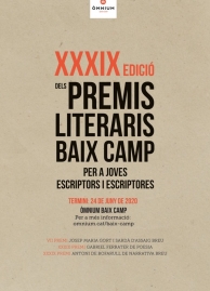 XXXIX Premis Baix Camp per a joves escriptors!